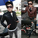 Classic Style Men's Short Leather Jackekt (LGT1111-4)
