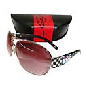 nuevo diseño de gafas de sol de moda del tatuaje + paño de limpieza libre y estuche duro - marco astilla dsco2095-0479-11.13-9