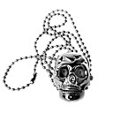 mooie ketting horloge (schedel)