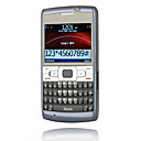 E73 Quad Band Dual Card Dual Camera JAVA QWERTY Keypad Flat Touch Screen Bar Cell Phone Blue (2GB TF Card)(SZ05440240)