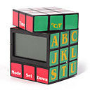 Magic Cube LCD Time Date Temperature Display Alarm Clock (QWN044)