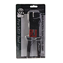 Multi-Function RJ11 Telephone and RJ45 Network Cable Crimping Tool with Cable Stripper