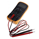 2,0 "LCD multímetro digital con funda de silicona (1 * 6F22 incluido)