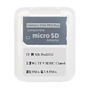 microsd al adaptador de tarjeta de memoria miniSD