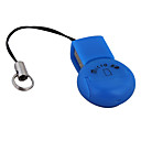 World's Smallest MicroSD TransFlash TF SD/SDHC USB 2.0 Card Reader Keychain