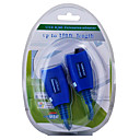 USB to RJ45 Converter Extension Adapter (45 Meters)