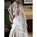 1 Layer Cathedral With Lace/ Beading Wedding Veil