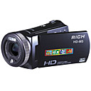 RICH HD-M5 5.0MP CMOS 12.0MP Enhanced Digital Camcorder with 3.0inch Touch LCD Screen  5X Optical Zoom 10X Digital Zoom(SMQ5643)