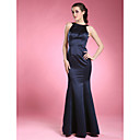 Trumpet/Mermaid Bateau Sleeveless Floor-length Satin Mother of the Bride Dress