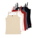 Squard Collar Multi Color Basic Tank Top Women's Top (8503AK004-0722)