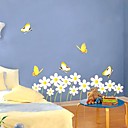 etiqueta de la pared de la mariposa (0752-P2-27 (c))