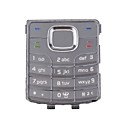 Repair Part Replacement Keypad for Nokia 6500C (Silver)
