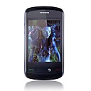 h9590 TV Dual Quad-Band-Karte mit TV-Java-Funktion 3,2 Zoll-Touchscreen-Bildschirm Handy schwarz (2GB Karte tf) (sz00510207)