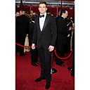 2010 Oscar Chris Pine 1 Taste Mitte-peak entlüftet Revers tragen Standard Bräutigam / Smoking / Herrenanzug Jacke und Hose