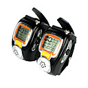 A Pair of Watch Style Walkie Talkie Black