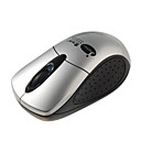 professionale 2.4GHz 800dpi/1600dpi mouse ottico wireless usb - argento (2 * AAA)