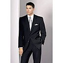 Single-Breasted 2 Button Side-Vented Notch Lapel Wool Groom Wear/ Tuxedo/ Men's Suit Jacket and Pants