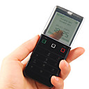 X5 Dual Quad-Band-Karte transparenten Bildschirm Bluetooth Breathing Light Bar Handy schwarz (sz05450454)