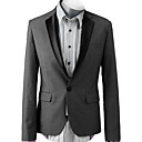 1 Button Center-Vented Notch Lapel Wool Groom Wear/ Tuxedo/ Men's Suit Jacket and Pants