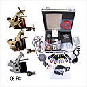 kit profesional de la máquina del tatuaje conjunto completo con 3 máquinas de tatuaje (035903.16t026)