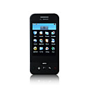 Gphone Single Card Tri-Band Flat Touch Screen Ultra-Thin Cell Phone Black(SZRW126)
