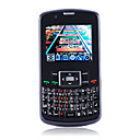 K700 placa dual quad-band qwerty java dual câmera teclado do telefone celular preto (2GB TF) (sz04581368)
