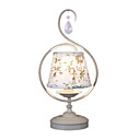 Eurostyle Floral Shade Iron Desk Lamp(0897-MT8004-1+842)