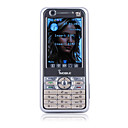 a2688 dual quad band doppia scheda tv fotocamera touch screen argento telefono cellulare (2GB TF card) (sz04581436)