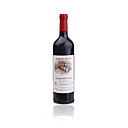 winebottle förmigen leichter (rot)