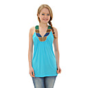 perline capestro profondo a-line maglia scollo v / canotte donna (FF-8503be006-0736)