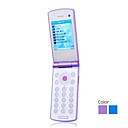 i508 Dual Card Bluetooth Dual Camera Touch Screen Flip Music Cell Phone (2GB TF Card)