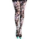 Retro Flowers Lace Perspective Hosiery / Women's Hosiery (FF-8205BE503-0736)