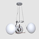 Modern Ground Glass 3-light Acylic Chandelier(0898-FD7729~3)