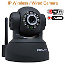 Black Original FOSCAM IP wireless camera internet 10 LED WHT