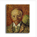 Stretched Canvas Handmade Portrait of Alexander Reid Painting by Vincent Van Gogh  0192-YCF103230