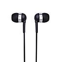 Crystal Stereo Earphones WHF-065(3.5mm Jack/Black)
