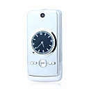 ozzo v16 tarjeta dual de doble modo de espera 1.26inch pantalla redonda de doble cámara de pantalla táctil cubierta de metal de plata (tarjeta de 2GB