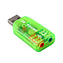 USB 2.0 to 3D Audio Sound Card Adapter Virtual 5.1 Channel (SMQ4830)