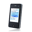 F079 Dual Card Quad Band Camera TV Touch Screen MINI Phone Black(2GB TF Card)