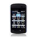v9530i wifi tv banda cuádruple doble tarjeta de teléfono celular negro (tarjeta de 2GB TF)