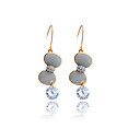 Gorgeous Shinning Alloy Bowknot With Cubic Zirconia Earring 0986-jlye08