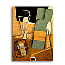 uitgerekt handgemaakte Juan Gris schilderij (0192-ycf103155)