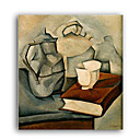 handgemaakte le livre, c.1911 schilderij van Juan Gris (0192-ycf103108)