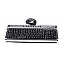mofii x100 multimédia ultra clavier sans fil souris optique costume - 2,4 GHz - anti-blocage (smq5513)