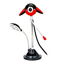 Flying-shaped USB 2.0 Webcam With MIC For Laptop PC-No Driver-1.3 Mega Dynamic Pixel-5.0 Mega Static Pixel (SMQ5788)