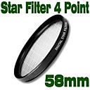 Emolux 58mm Star 4 Point Filter(SQM6019)