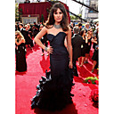 Trumpet/ Mermaid Sweetheart Court Trains Taffeta Emmy/ Evening Dress (WSH04170)