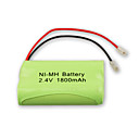 universelle batteries interface de téléphone sans fil 2.4V 1800mAh rechargeable batteries Ni-MH (Ni-MH (2.4v1800))