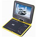 7,5-pulgadas reproductor portátil de DVD con función de TV, puerto USB y 3-en-1 lector de tarjetas y el juego (tra532)