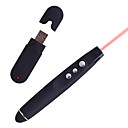 usb rf apresentador com laser pointer preto